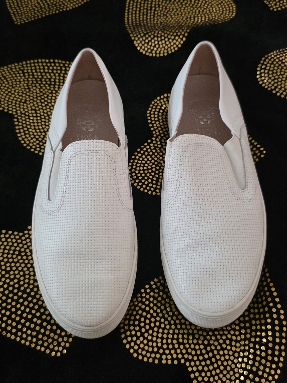 Men's White Slip-On Casual Shoes